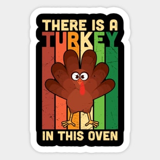 There is Turkey in This Oven Sticker